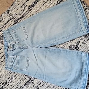 Gap girls wide leg crop jean